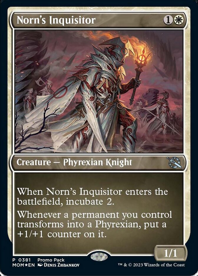 Norn's Inquisitor - [Promo] March of the Machine (MOM)