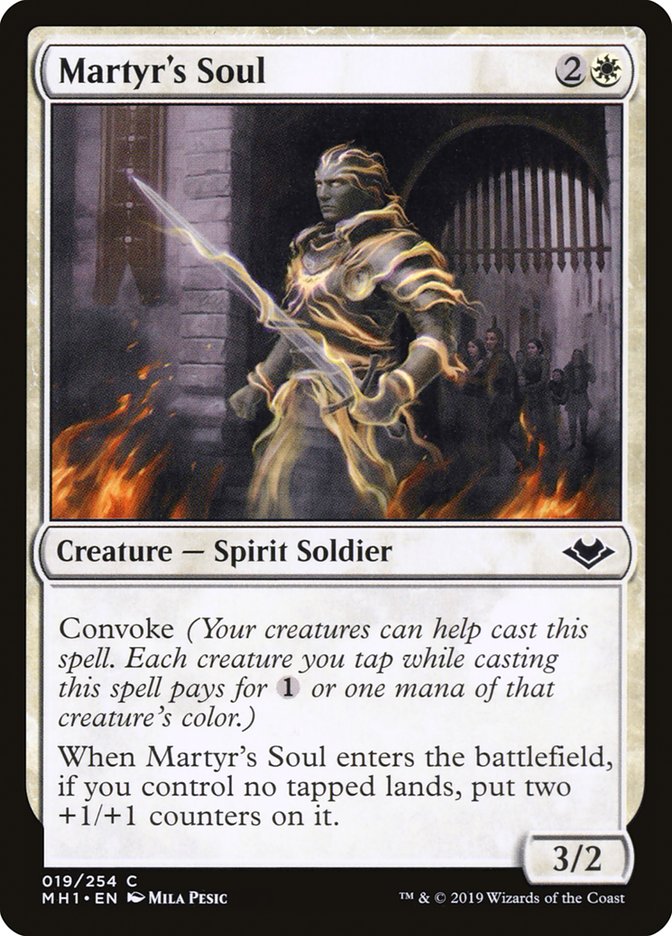 Martyr's Soul - [Foil] Modern Horizons (MH1)