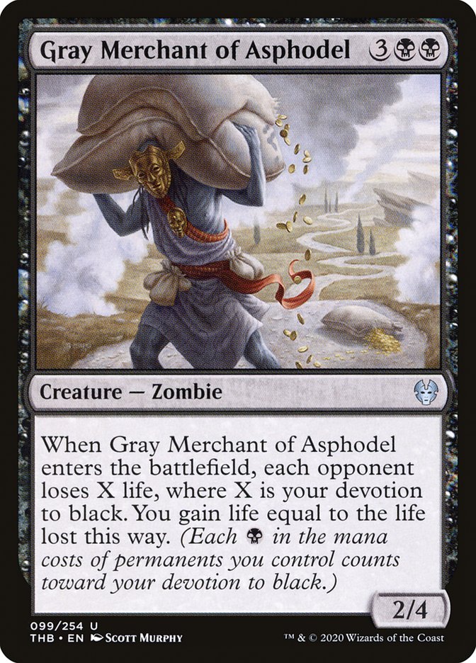 Gray Merchant of Asphodel - Theros Beyond Death (THB)