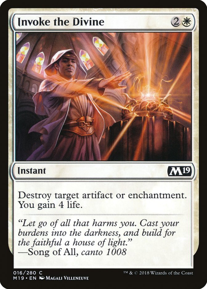 Invoke the Divine - [Foil] Core Set 2019 (M19)
