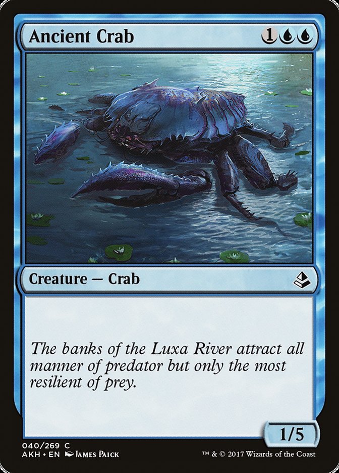 Ancient Crab - [Foil] Amonkhet (AKH)