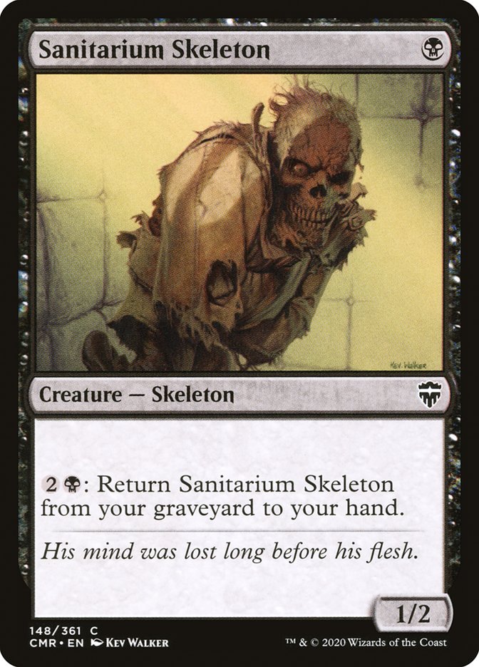 Sanitarium Skeleton - [Foil] Commander Legends (CMR)