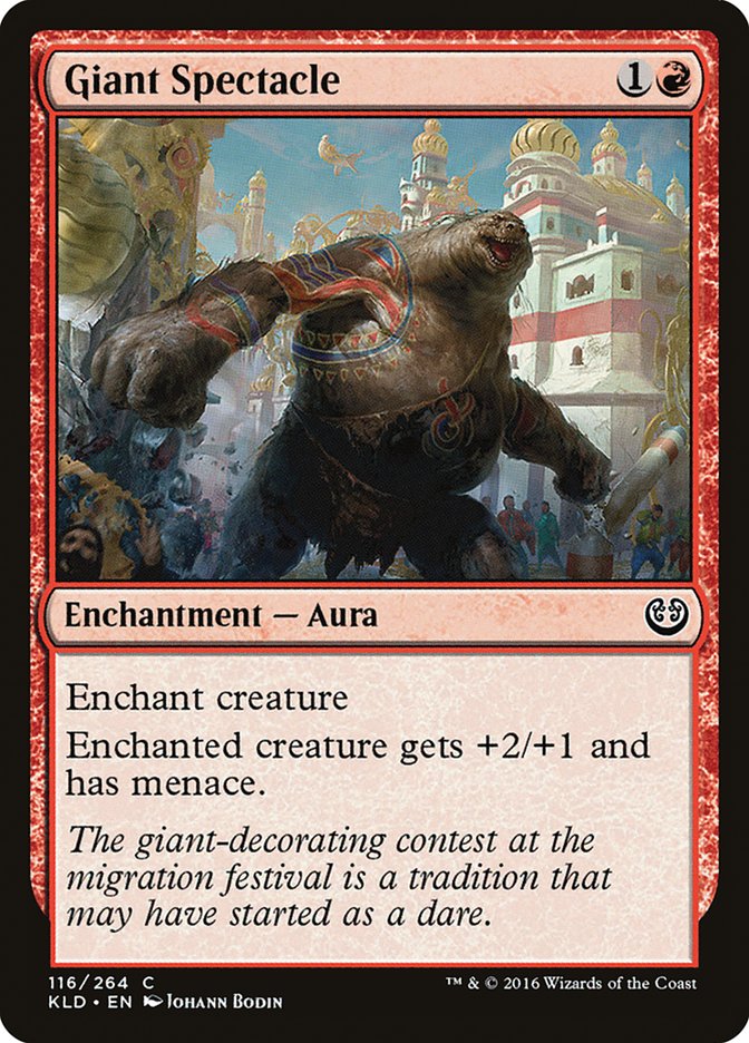 Giant Spectacle - [Foil] Kaladesh (KLD)