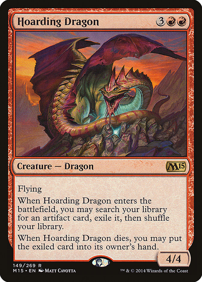 Hoarding Dragon - [Foil] Magic 2015 (M15)