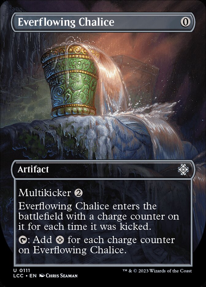 Everflowing Chalice - [Foil, Borderless] Lost Caverns of Ixalan Commander (LCC)