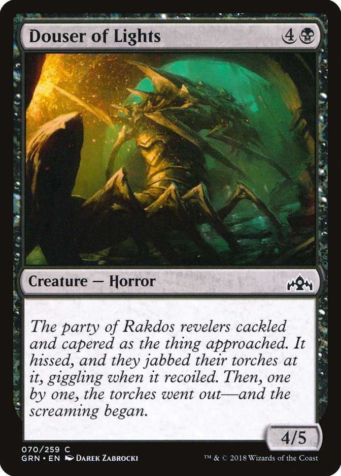 Douser of Lights - [Foil] Guilds of Ravnica (GRN)