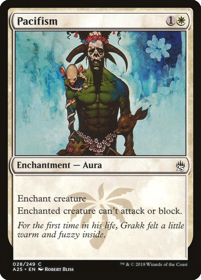 Pacifism - Masters 25 (A25)