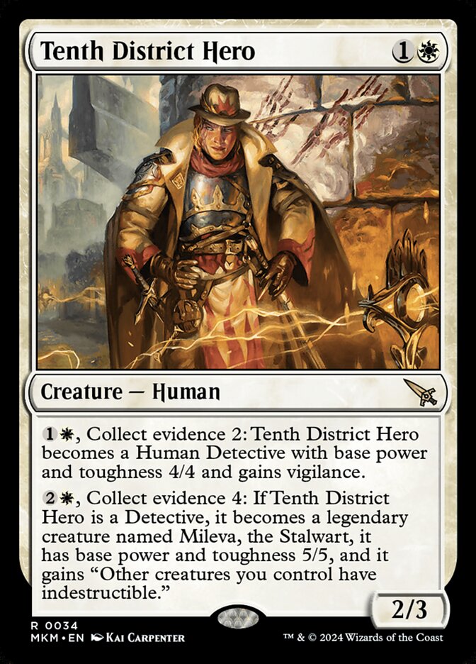 Tenth District Hero - [Foil] Murders at Karlov Manor (MKM)