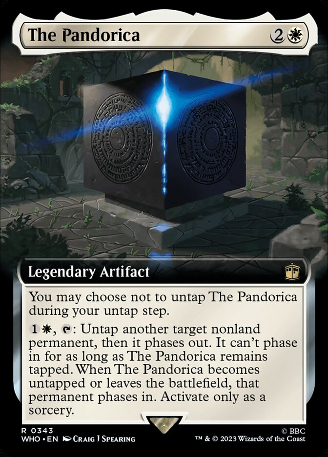 The Pandorica - [Foil, Extended Art] Doctor Who (WHO)