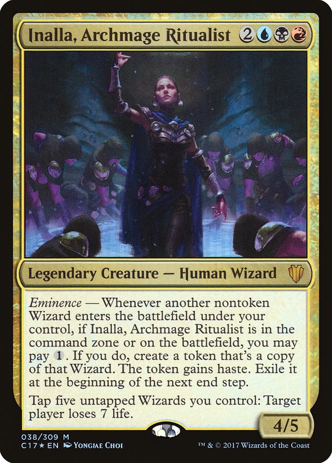 Inalla, Archmage Ritualist - [Foil] Commander 2017 (C17)