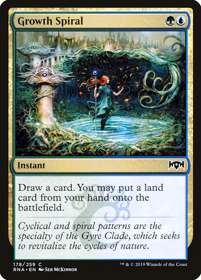 Growth Spiral - [Foil] Ravnica Allegiance (RNA)