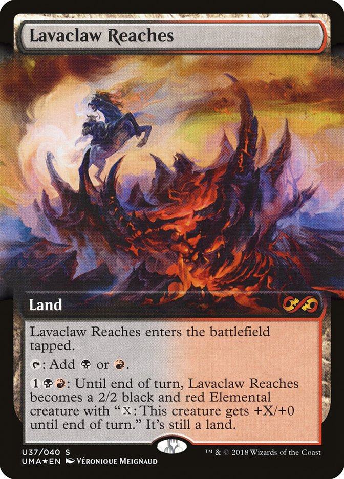 Lavaclaw Reaches - [Foil, Promo] Ultimate Box Topper (PUMA)