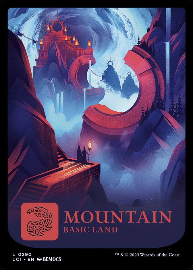 Mountain (290) - [Full Art] The Lost Caverns of Ixalan (LCI)