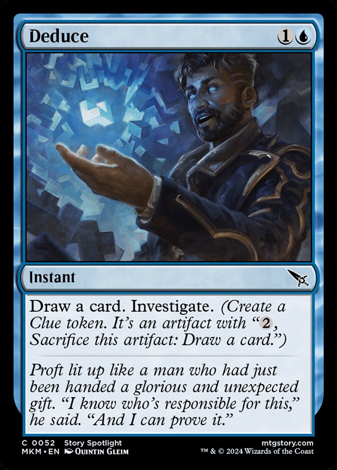 Deduce - [Foil] Murders at Karlov Manor (MKM)