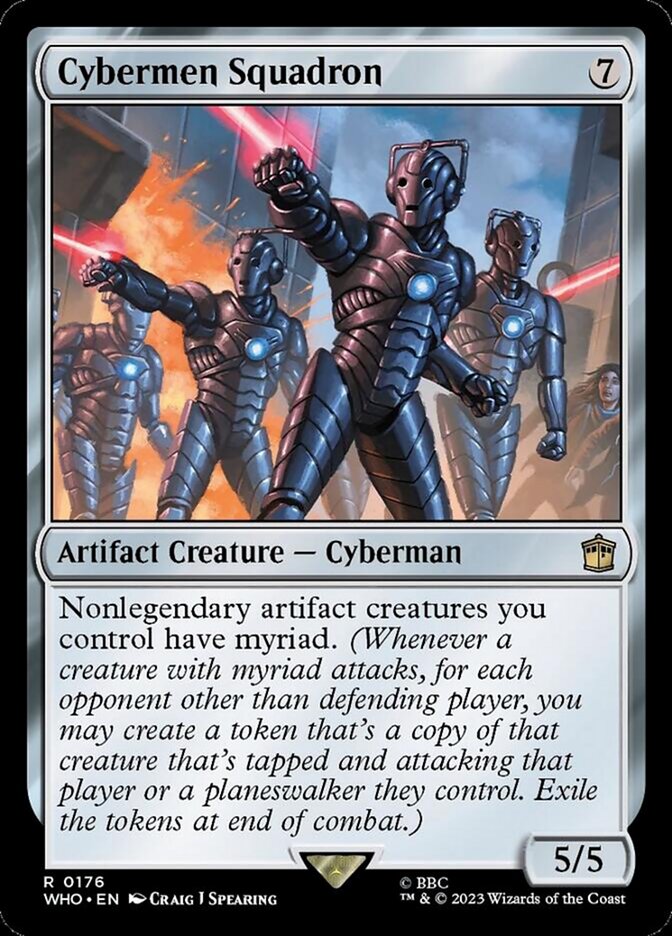 Cybermen Squadron - [Foil] Doctor Who (WHO)