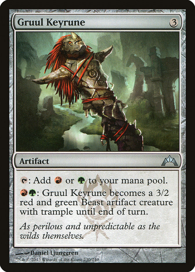 Gruul Keyrune - [Foil] Gatecrash (GTC)