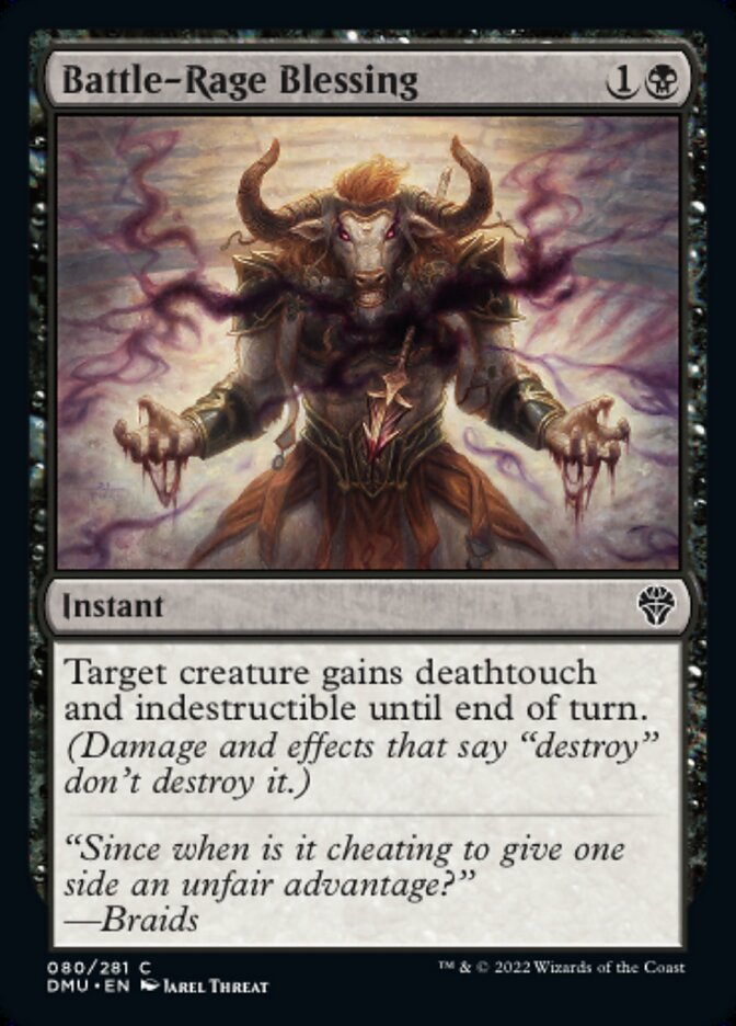 Battle-Rage Blessing - [Foil] Dominaria United (DMU)