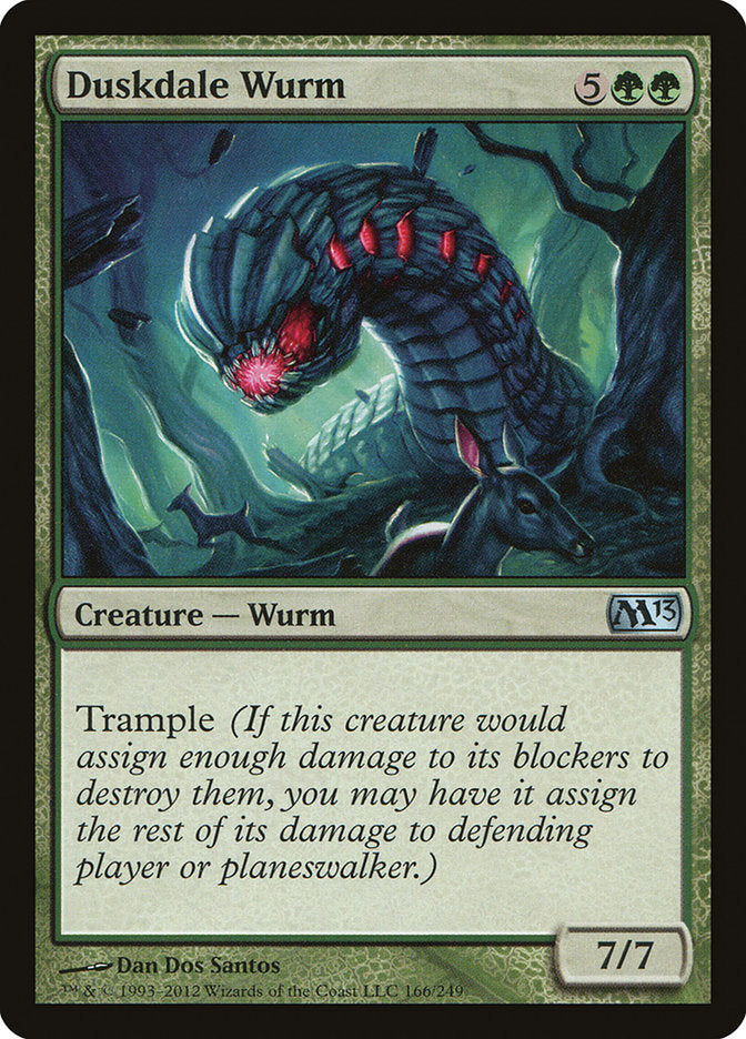 Duskdale Wurm - [Foil] Magic 2013 (M13)