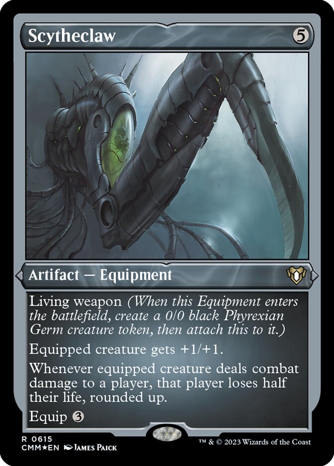 Scytheclaw - [Etched Foil] Commander Masters (CMM)