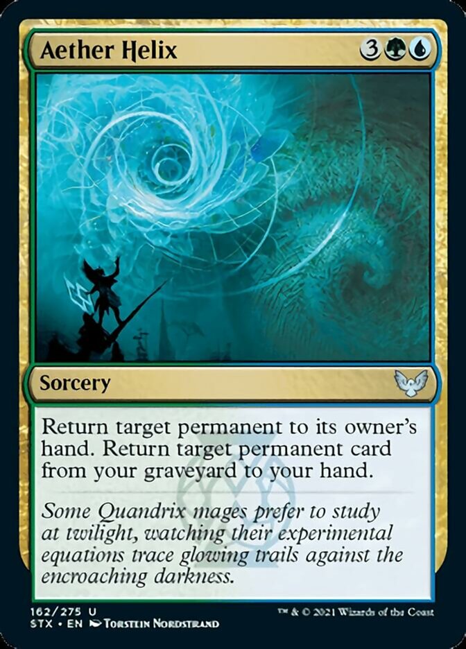 Aether Helix - [Foil] Strixhaven: School of Mages (STX)