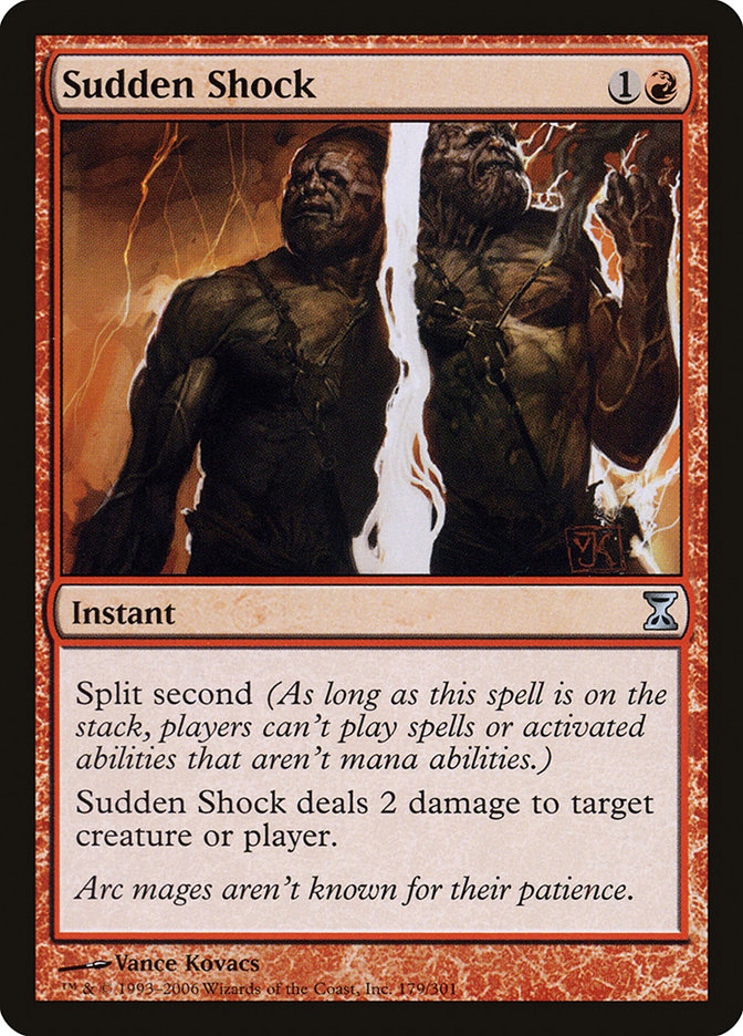 Sudden Shock - [Foil] Time Spiral (TSP)