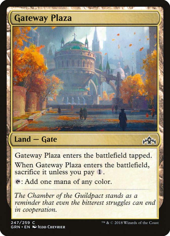 Gateway Plaza - [Foil] Guilds of Ravnica (GRN)