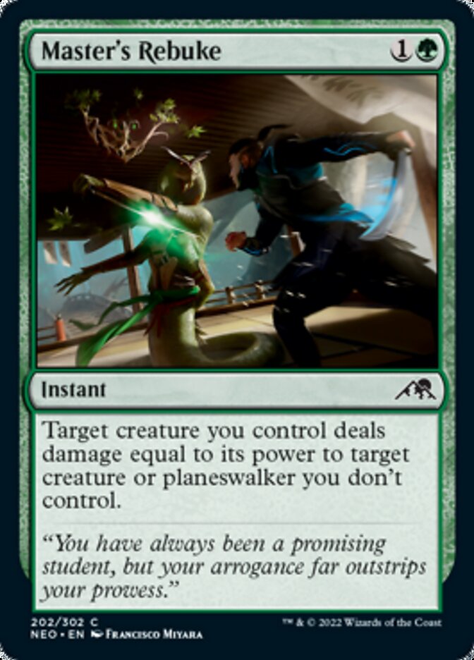 Master's Rebuke - Kamigawa: Neon Dynasty (NEO)