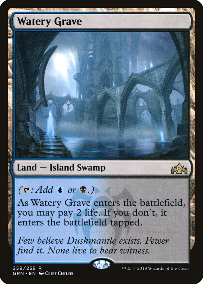 Watery Grave - [Foil] Guilds of Ravnica (GRN)