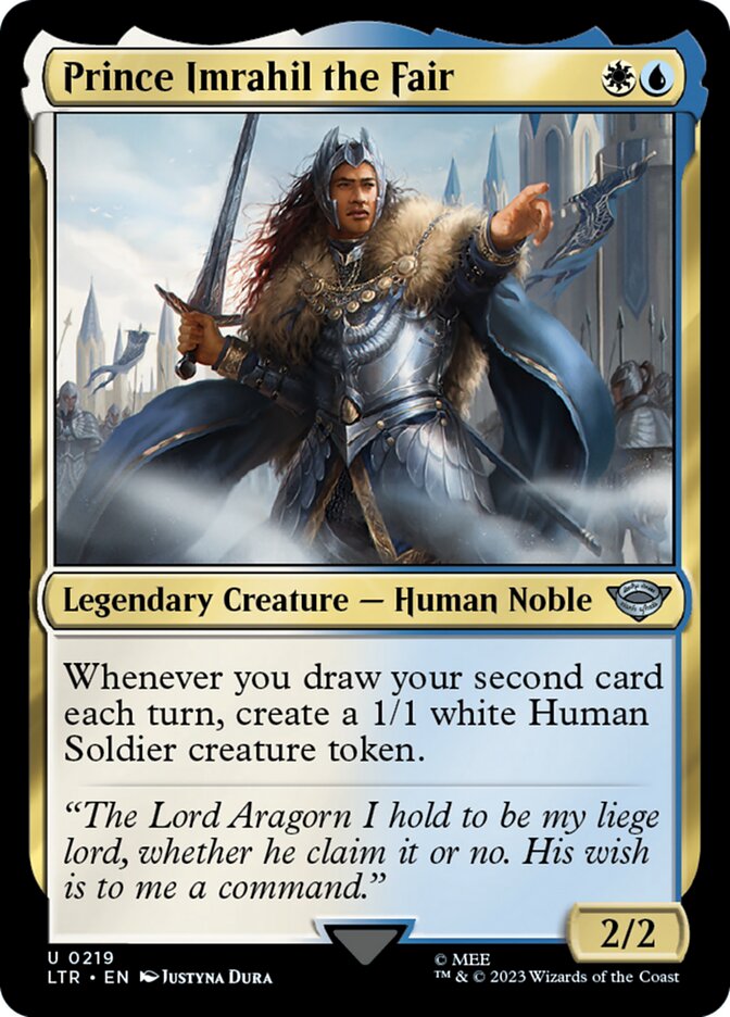 Prince Imrahil the Fair - [Foil] The Lord of the Rings: Tales of Middle-earth (LTR)