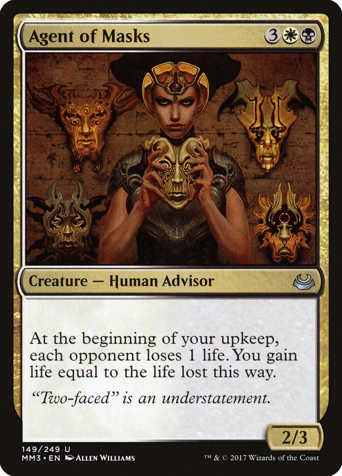 Agent of Masks - [Foil] Modern Masters 2017 (MM3)