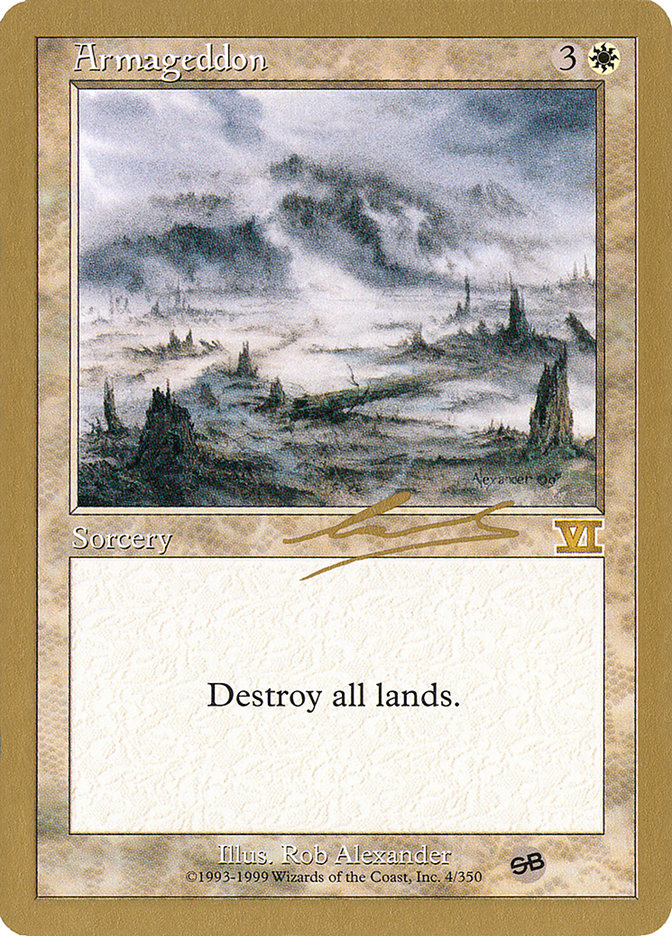 Armageddon - World Championship Decks 2000 (WC00)