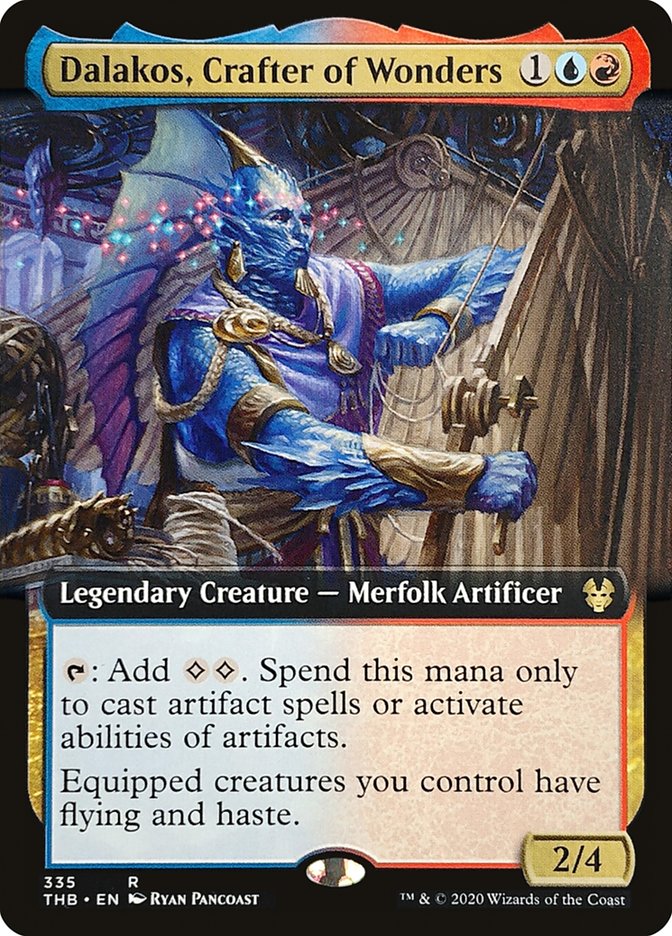 Dalakos, Crafter of Wonders - [Foil, Extended Art] Theros Beyond Death (THB)
