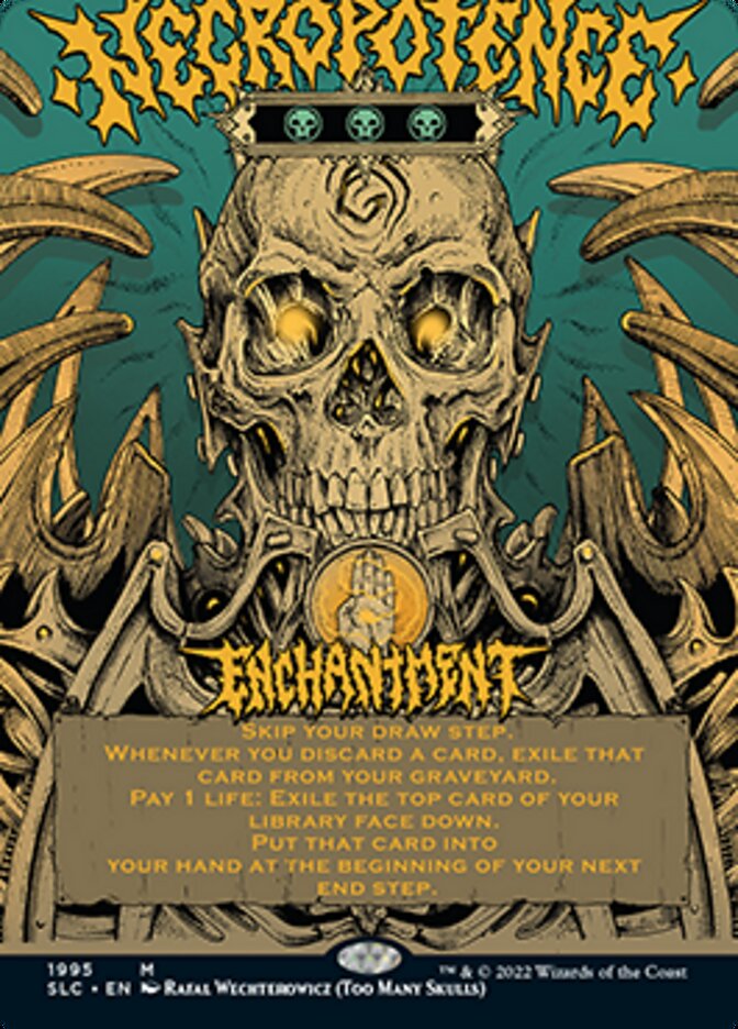 Necropotence - [Foil, Promo] Secret Lair 30th Anniversary Countdown Kit (SLC)