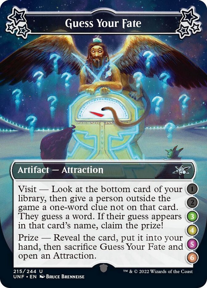 Guess Your Fate - Unfinity (UNF)