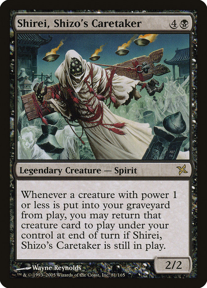 Shirei, Shizo's Caretaker - [Foil] Betrayers of Kamigawa (BOK)