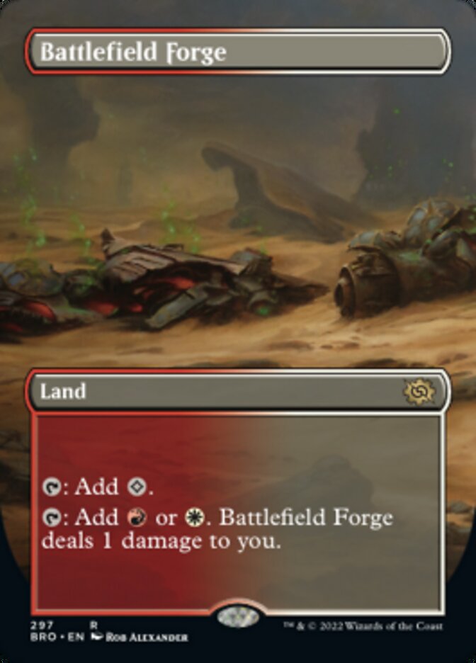 Battlefield Forge - [Foil, Borderless] The Brothers' War (BRO)