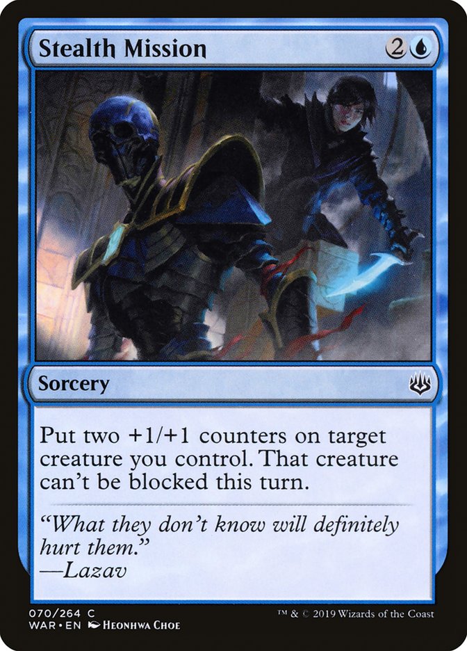 Stealth Mission - [Foil] War of the Spark (WAR)