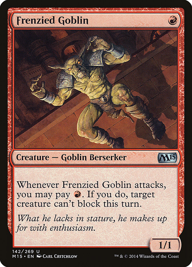Frenzied Goblin - Magic 2015 (M15)