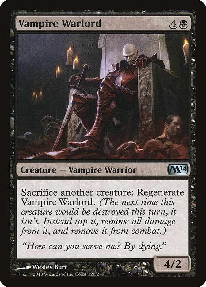 Vampire Warlord - [Foil] Magic 2014 (M14)