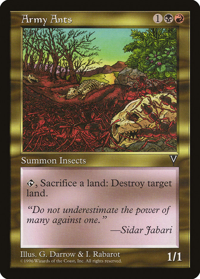Army Ants - Visions (VIS)