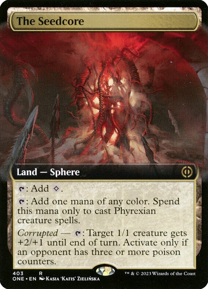 The Seedcore - [Foil, Extended Art] Phyrexia: All Will Be One (ONE)