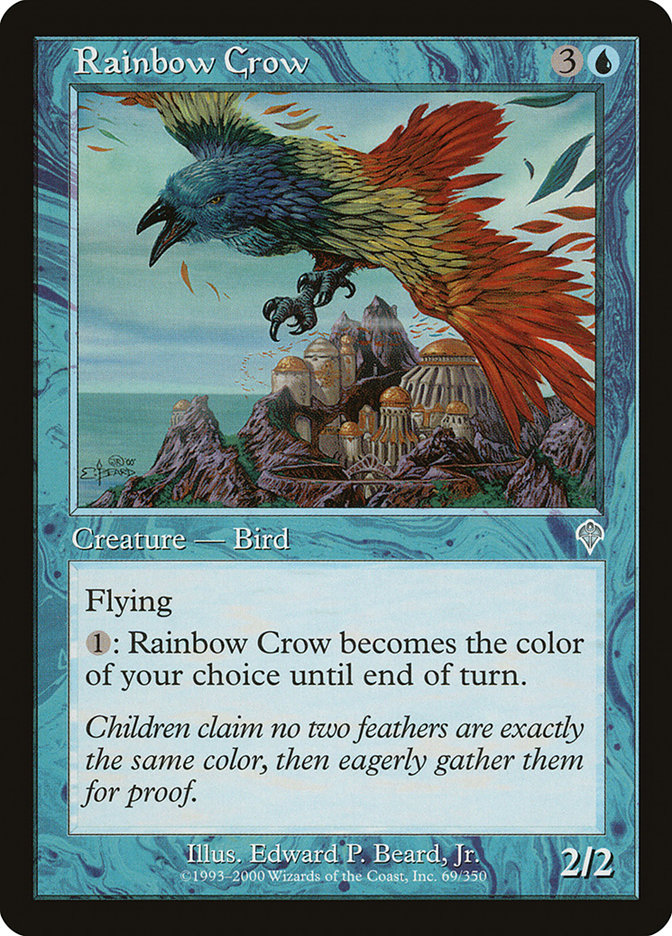 Rainbow Crow - [Retro Frame] Invasion (INV)