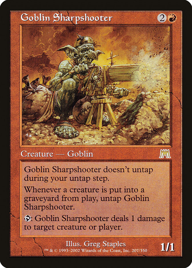 Goblin Sharpshooter - [Foil, Retro Frame] Onslaught (ONS)