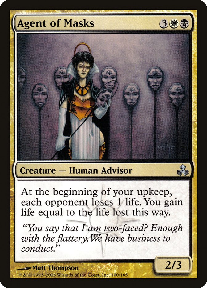 Agent of Masks - [Foil] Guildpact (GPT)