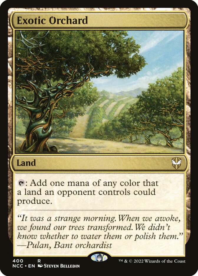 Exotic Orchard - [Foil] New Capenna Commander (NCC)