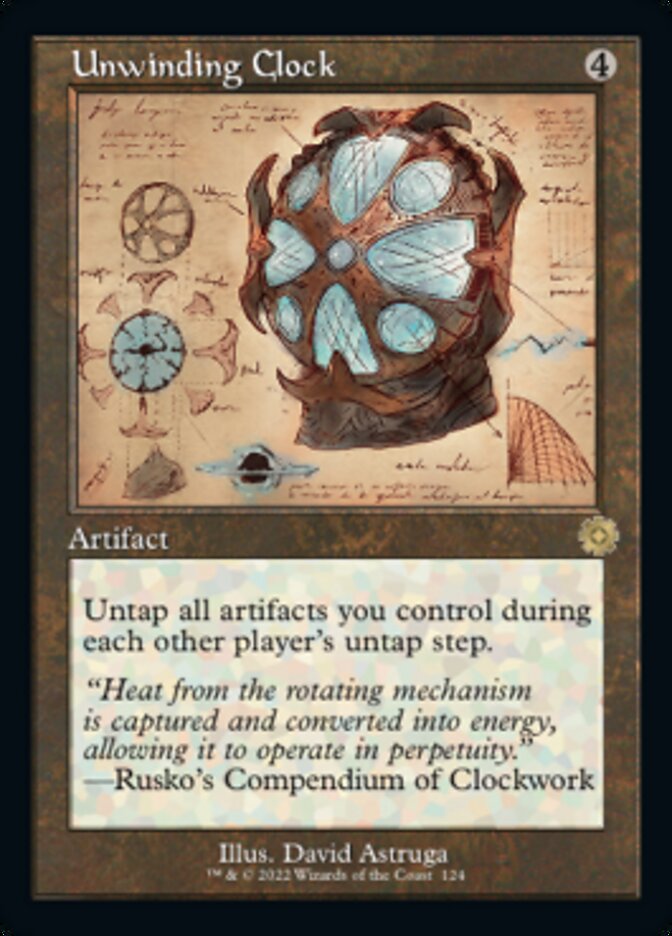 Unwinding Clock - [Schematic] The Brothers' War Retro Artifacts (BRR)