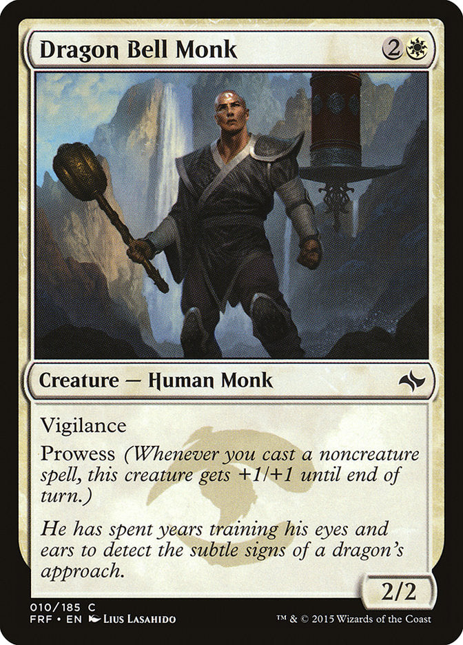 Dragon Bell Monk - [Foil] Fate Reforged (FRF)