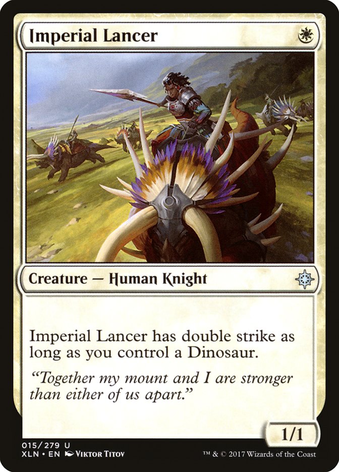 Imperial Lancer - [Foil] Ixalan (XLN)