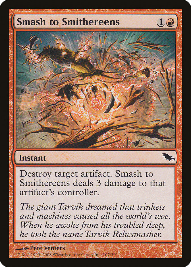 Smash to Smithereens - [Foil] Shadowmoor (SHM)