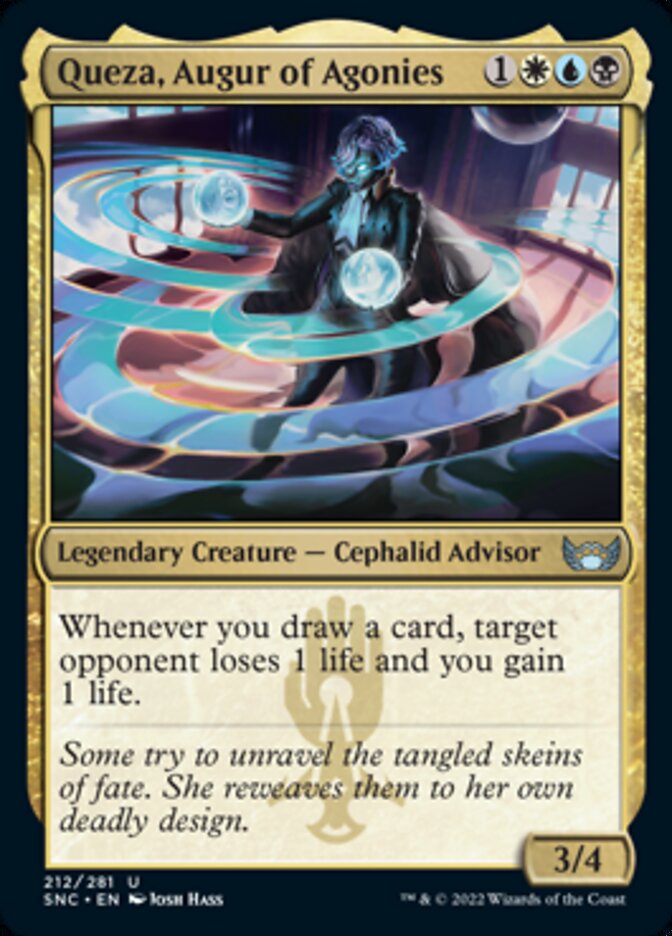 Queza, Augur of Agonies - [Foil] Streets of New Capenna (SNC)